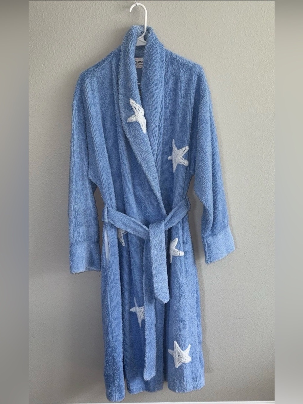 CANYON GROUP Blue Robe STARS & Moon Wrap Large